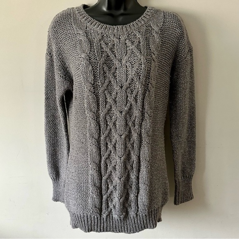 EUC Ruby Moon Sweater Cable Knit Anthropologie size XS